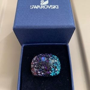 Swarovski Purple Blue Chic Ring